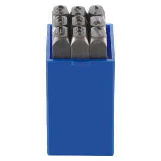 Set poansoane Forum, cifre 0-9, 5mm, 9 piese