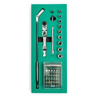 Trusa de scule Sata, 1/4", 45 piese
