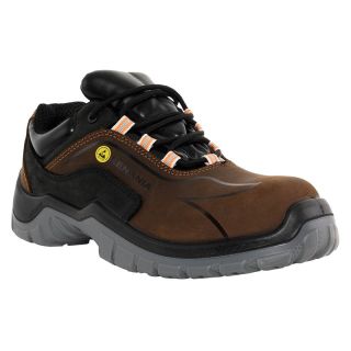 Pantofi cu protectie Renania QONDOR, S3S FO SR ESD, maro, mas. 40
