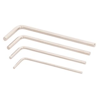 Set chei hexagonale in L, Unior 220/3-SET, 1.5 - 3 / 4mm, 4 piese