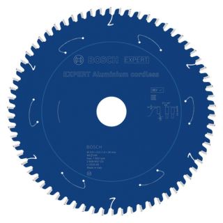 Panza fierastrau circular Bosch EXPERT Aluminium cordless, 210x30x2/1.4mm, 66 dinti