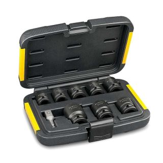 Set chei tubulare de impact Dewalt, 1/2", 10-27mm, 9 piese