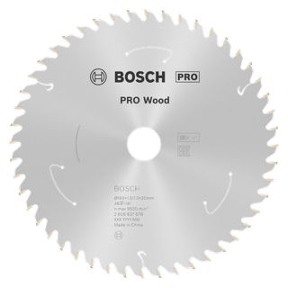 Panza fierastrau circular Bosch PRO Wood cordless, 160x20x1.5/1mm, 48 dinti