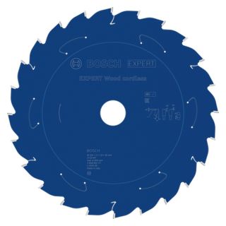 Panza fierastrau circular Bosch EXPERT Wood cordless, 250x30x2.1/1.6mm, 24 dinti