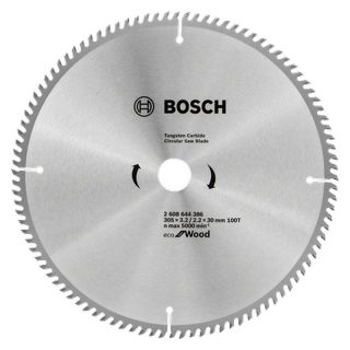 Panza fierastrau circular Bosch Eco for Wood, 305x30x3.2/2.2mm, 100 dinti