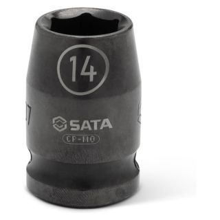 Cap cheie tubulara de impact Sata, 1/2", 6 laturi, 14mm