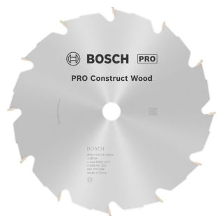 Panza fierastrau circular Bosch PRO Construct Wood, 184x16x2.6/1.6mm, 12 dinti