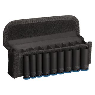 Set capete chei tubulare de impact Bosch PRO, 1/4", 50mm, 6-14mm, 9 piese