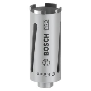Carota diamantata Bosch PRO Core Cutter Dry, prindere G 1/2", 65x150mm