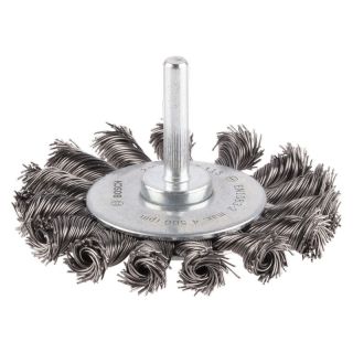 Perie disc Bosch PRO Metal, fir ondulat otel 0.5mm, 75x13mm