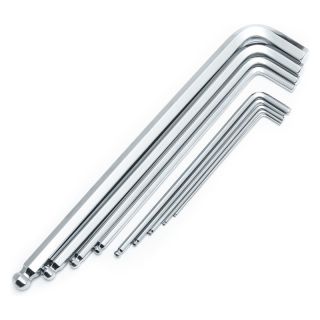 Set chei hexagonale in L cu cap sferic Sata, 2-10mm, 9 piese