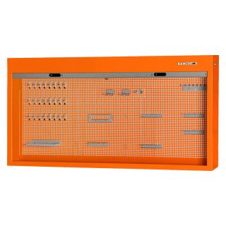 Dulap de perete sau de masa cu oblon si suporturi, 1800x170x900mm, albastru