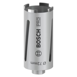 Carota diamantata Bosch PRO Core Cutter Dry, prindere G 1/2", 72x150mm