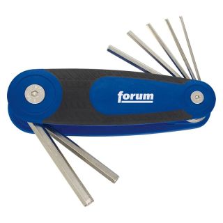 Set chei hexagonale in L Forum, 1.5-6mm, 7 piese