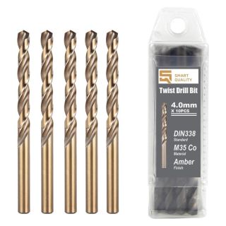 Burghiu pentru metal Smart Quality, HSS-Co5 DIN338, 7.5mm, 10 bucati
