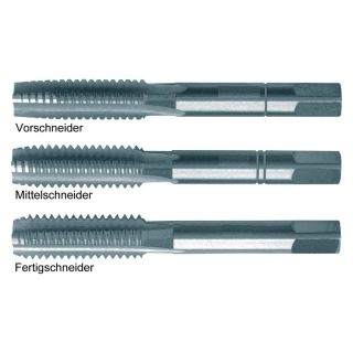 Set tarozi de mana Forum, HSS-E DIN352, preliminar/intermediar/final, M12 x 1.75, 3 piese