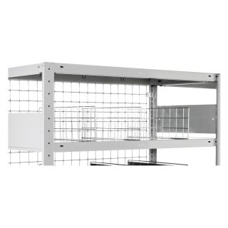 Separator independent tip grilaj Meta 600x150mm zincat pentru raft CLIP