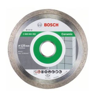 Disc diamantat ceramica/zidarie Bosch STANDARD, 125x22.23x1.6mm