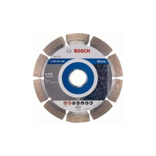 Disc diamantat piatra Bosch STANDARD, 125x22.23x1.6mm