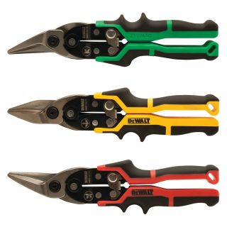 Set foarfeci tabla Dewalt ERGO Aviation Snips