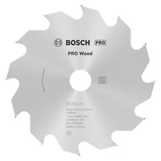 Panza fierastrau circular Bosch PRO Wood, 140x20x2.4/1.4mm, 12 dinti