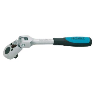 Antrenor cu clichet reversibil articulat Hazet, 1/2", 32 dinti, 270mm