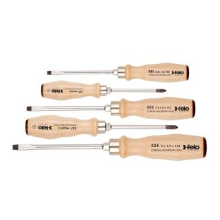 Set surubelnite Felo 335, hexagon ajutator, SL/PH, 5 bucati