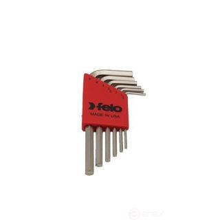 Set chei hexagonale in L Felo, 1.5-5mm, 8 piese