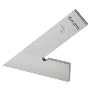 Echer ascutit 45 grade, DIN875/II, fara talpa, 200x130mm