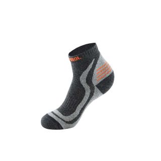 Sosete scurte Kapriol TUNDRA, negru/gri, mas. 39-41