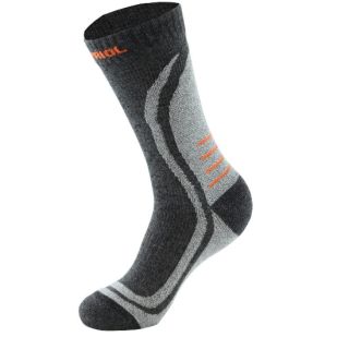 Sosete Kapriol TUNDRA, negru/gri, mas. 45-47