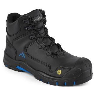 Bocanci cu bombeu Portwest APEX COMPOSITE, S3S ESD HRO SR SC FO, negru, mas. 44