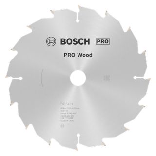 Panza fierastrau circular Bosch PRO Wood, 184x30x2.6/1.6mm, 24 dinti