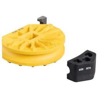 Set de indoire bac + sablon Rems DM 20 mm pentru masina de indoit Curvo