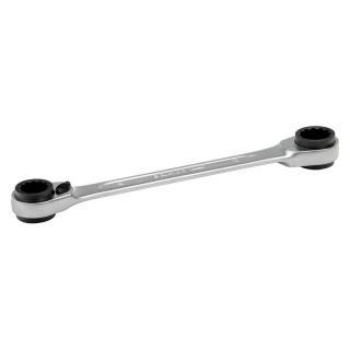 Cheie inelara cu clichet Bahco, 4 in 1, finisaj cromat, 12x15mm