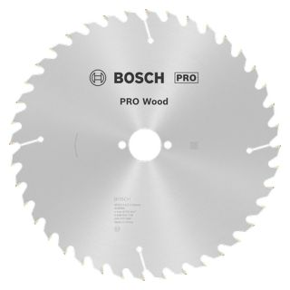 Panza fierastrau circular Bosch PRO Wood, 250x30x3.2/2.2mm, 40 dinti, unghi degajare 15°