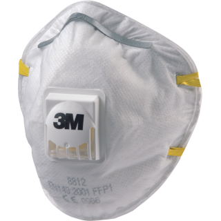 Semimasca cu supapa 3M 8812, FFP1