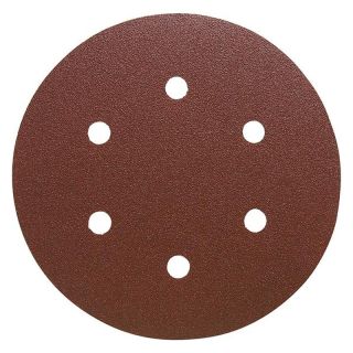 Disc abraziv corindon Forum, velcro, 6 gauri, 150mm, G40, 100 bucati