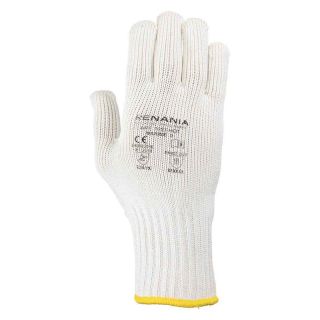 Manusi protectie taiere Renania HOT, alb, mas. 10