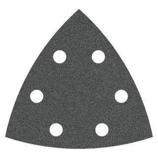 Foaie abraziva delta Bosch PRO F355, 93x93mm, G80, 5 bucati