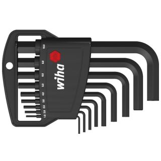 Set chei hexagonale in L Wiha Classic, scurte, 1.5-10mm, 10 piese