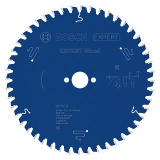 Panza fierastrau circular Bosch EXPERT Wood, 180x20x2.6/1.6mm, 48 dinti