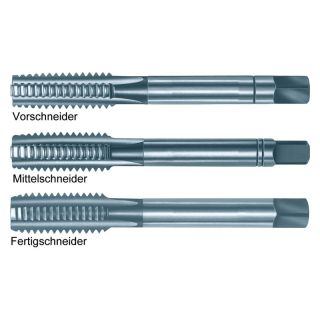 Set tarozi de mana Forum, HSS DIN352, preliminar/intermediar/final, pe stanga, M18 x 2.5, 3 piese