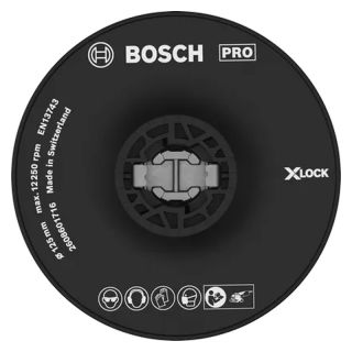 Taler suport Bosch PRO, X-Lock, dur, 125mm