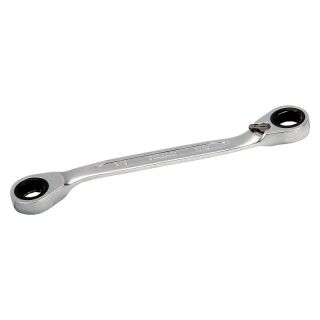 Chei inelare cu clichet Bahco, cap unghiular, finisaj cromat, 3/4x7/8"