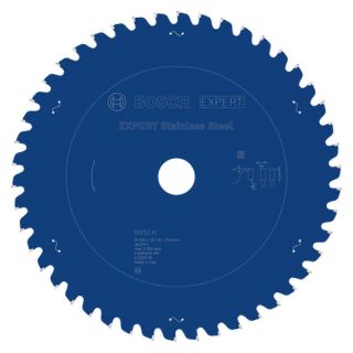 Panza fierastrau circular Bosch EXPERT Stainless Steel, 230x25.4x1.9/1.6mm, 46 dinti