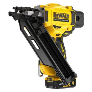 Pistol pentru batut cuie Dewalt DCN930P2, 50-90mm, 18V, cu acumulator si incarcator