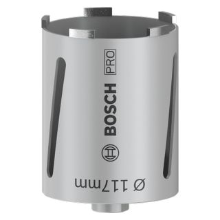 Carota diamantata Bosch PRO Core Cutter Dry, prindere G 1/2", 117x150mm
