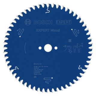 Panza fierastrau circular Bosch EXPERT Wood, 184x16x2.6/1.6mm, 56 dinti