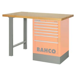 Kit cu blat din lemn pentru Banc de lucru Bahco 1475K, 1800x750x1030mm